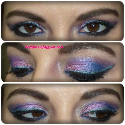 Los círculos y el arco iris ante los ojos